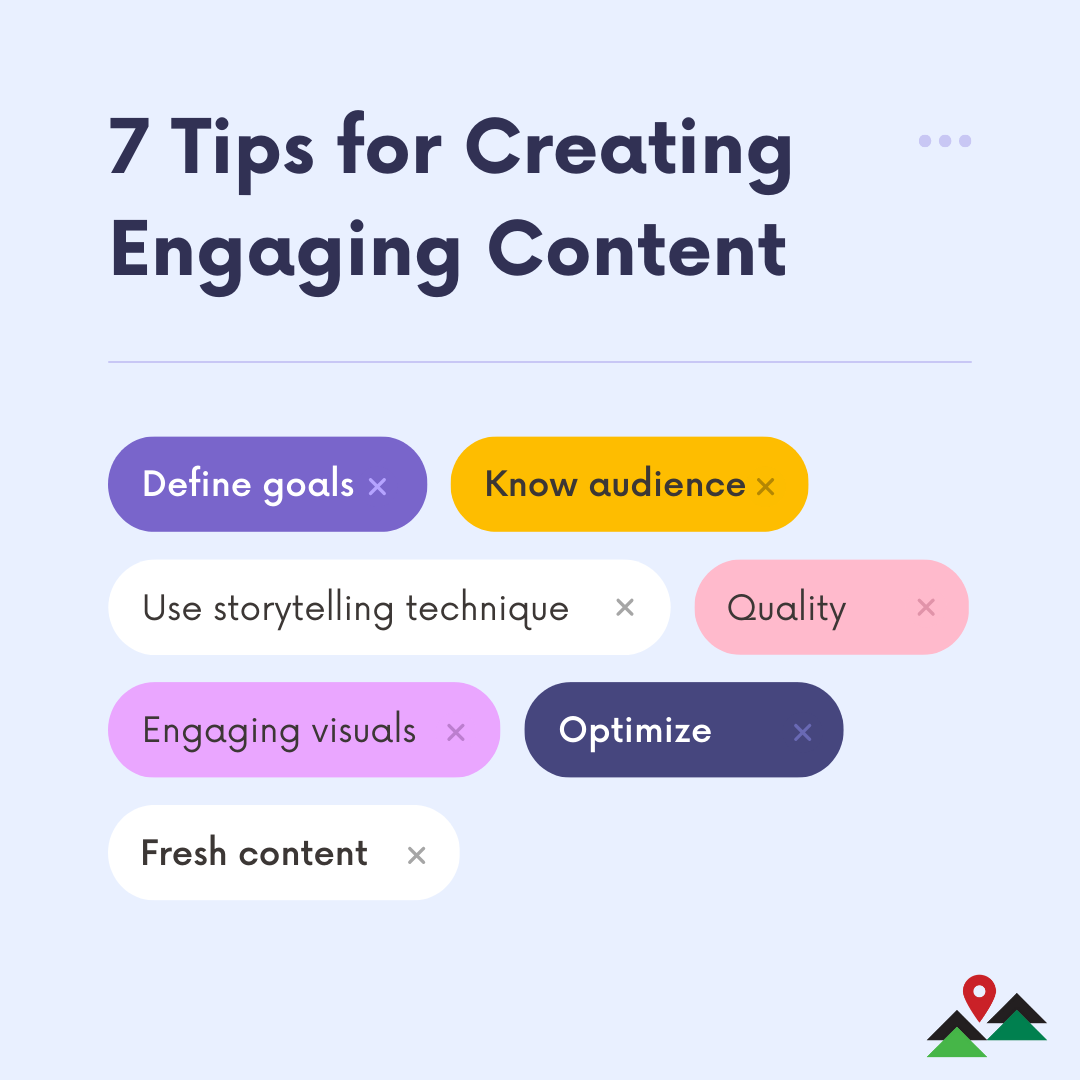 7 Tips for creating engaging content